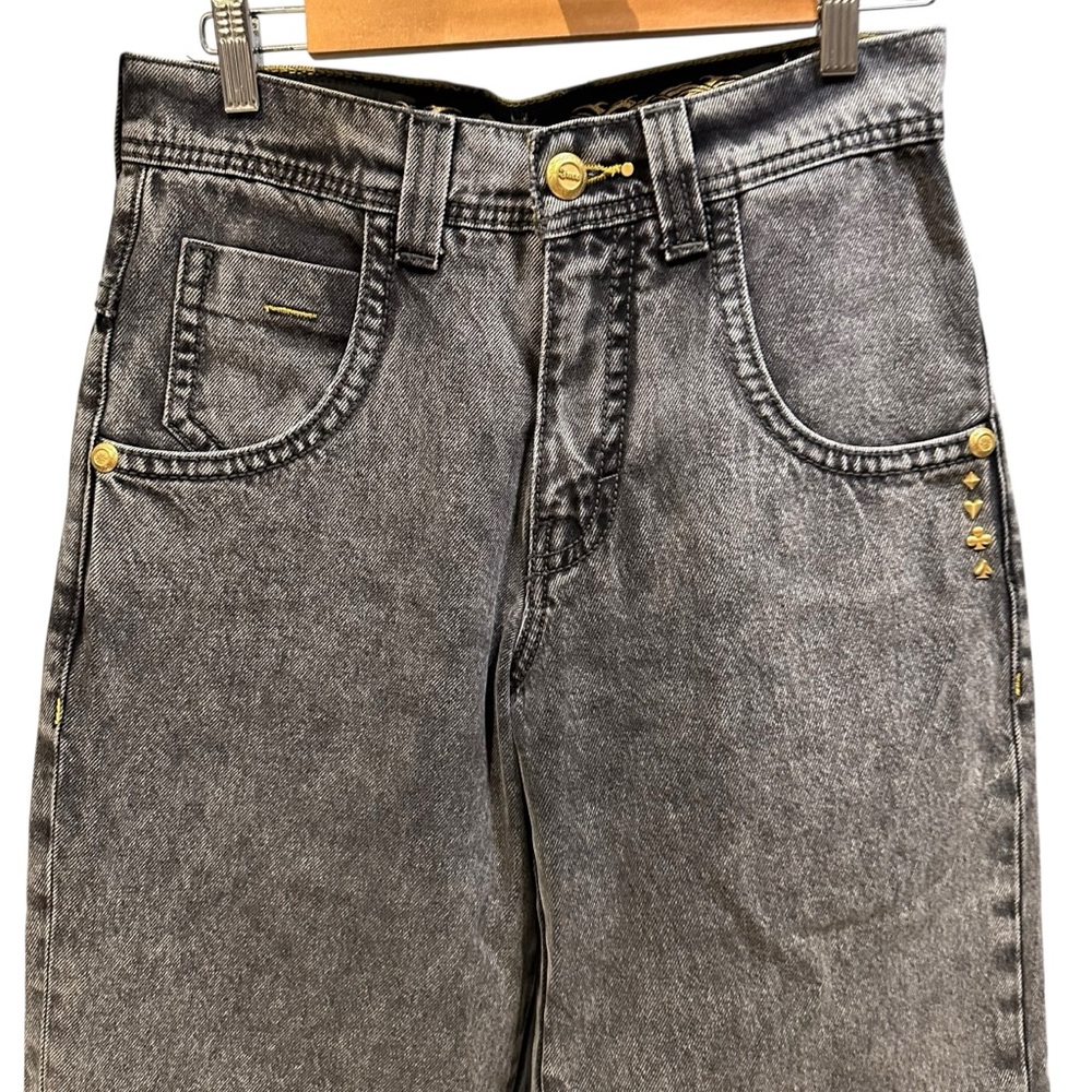 JNCO | Gambler Jeans Black Vintage Wide-leg Baggy | 23” Opening | 28 x 30 New - Picture 10 of 16